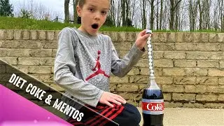 Diet Coke and Mentos Explosion GONE WRONG! Stay Safe Stay Home Have Fun (Day 8 in Quarantine)