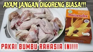 DON'T JUST FRY CHICKEN AS IS!! TRY THIS SECRET SPICE!! GUARANTEED YOUR HUSBAND AND KIDS WILL LOVE...