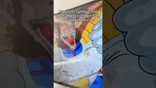 How It Felt Fighting Great Ape Vegeta In Dragon Ball Sparking Zero