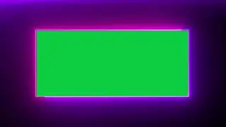 Pop up green frame animation effects HD video || chroma key pop up frame animation effects