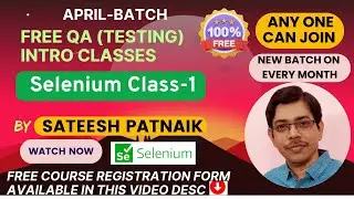 FREE QA (Testing Tools) Intro Classes | Selenium WebDriver Intro Class | How To Install Selenium IDE