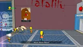 The Simpsons Game - Ryu has nothing on LISA SIMPSON