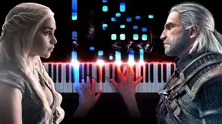 Game of Thrones vs The Witcher - Piano Battle