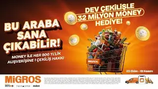 Migros’un 71. Yılına Özel Büyük Çekiliş: Bu Araba Sana Çıkabilir! 🎁