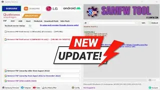 SamFw Tool V5.2 (Updated) Fix samfw.comapi error, improve battery info, port info, optimize