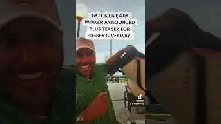 LIVE Replay w/Teaser + 40k Winner Announced!!!