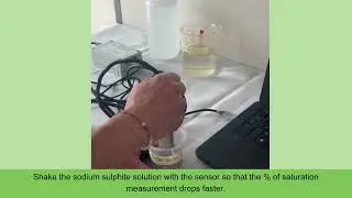 Calibration optod sensor with calsens software