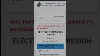 voter card mobile number update 2022 #short