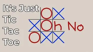 Flash Friday - It's Just Tic Tac Toe