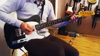 Johnny Hallyday Gabrielle guitar cover