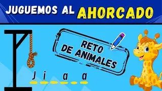 JUEGO DEL AHORCADO  🎮🔍 preguntas de Animales 🦁🐯 - !Adivina la palabra - CULTURA GENERAL -