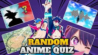 RANDOM ANIME QUIZ | OPENINGS, CHARACTERS, ENDINGS,  VOICES AND MORE!