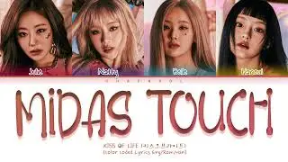 KISS OF LIFE 'Midas Touch' Lyrics (Color Coded Lyrics)