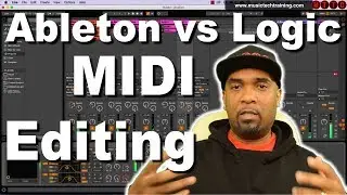 Ableton vs Logic Pro X pt6 MIDI Editing & Macro / Smart Controls | A DAW Comparison