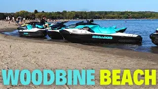 Woodbine Beach Toronto LAST BEAUTIFUL DAY of the Year | Fall Beach Day in Canada