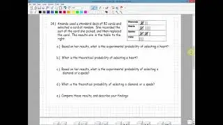 Math 10/11 probability