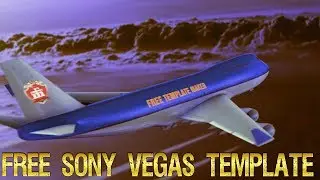 Free Intro Template 3D Sony Vegas - Fly with Us Opener