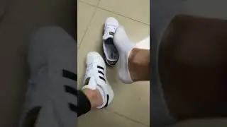 Socks shoes feetgodess adidassuperstar shoesplay