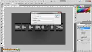 Photoshopies.com | Create Realistic Metal Pewter Text Effect with Photoshop HD