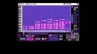 Music-X Amiga Korg X5D Demo 3 | by the shore