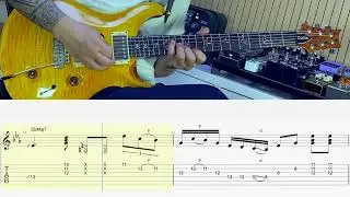 Isolated Guitar : BE'O - counting star + TABs
