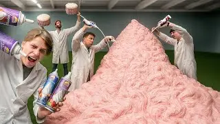 THIS IS HOW MUCH WHIPPED CREAM THERE IS IN 100 CANS