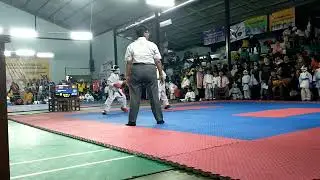 Penyisihan Karate Kumite Pria Piala Walikota Tangsel 2022 Usia Dini -30 (Darren-Merah)