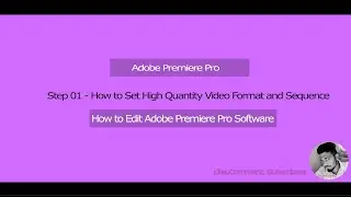Premiere Pro Video Tutorial 01