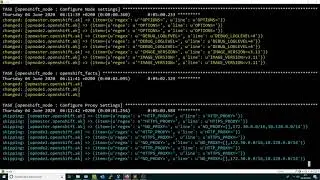 install openshift cluster with ansible-openshift