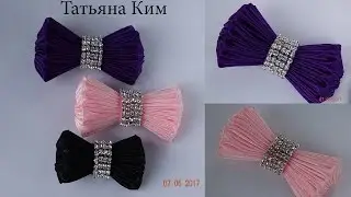 Новый Лепесток Канзаши/Бант Канзаши/Bow kanzashi/New Petal Kanzashi/簪