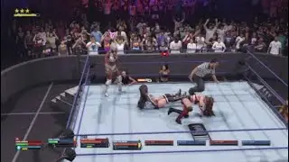 WWE 2k24 Nomi Negron & Amelia Parcher vs Julia Valentine & Jade Cargill