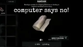 Cant apply bandages bug FIX!