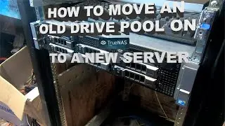 [Tutorial] Moving a TrueNAS drive pool from and old server to a new server