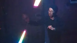 LED Pixel Staff - Performance by David Chu