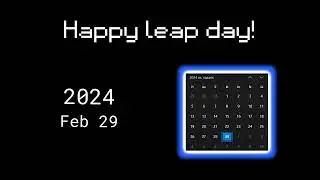 leap day