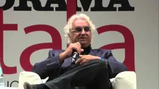 Flavio Briatore a Reggio Calabria per Panorama d'Italia. 1^ parte