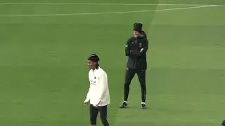Le Barça s'entraîne