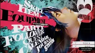 UIを見る Metaphor: ReFantazio Demo