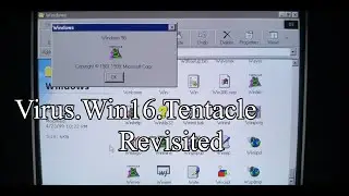 Virus.Win16.Tentacle on Windows 98