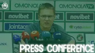 Post Game Press Conference OMONOIA vs Εθνικός