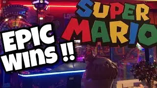 WINNING SUPER MARIO PLUSH ON THE CLAW MACHINE UFO catcher ClawMachine wins SUPER MARIO & DONKEY KONG