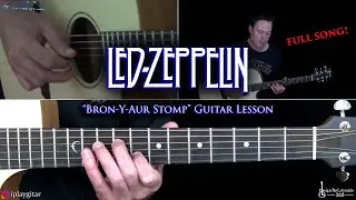 Bron-Y-Aur Stomp Guitar Lesson - Led Zeppelin