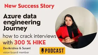 HOW TO BECOME AN AZURE DATA ENGINEER WITH 100% hike ? All the Questions Answered #azure  #interview