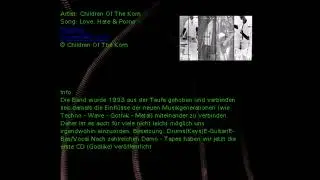 Children Of The Korn - Love, Hate & Porno (Austrian NuMetal / Crossover from 90s)