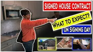 Signing Our New Dream House Contract