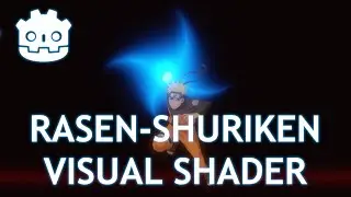 RASENSHURIKEN! Visual shader tutorial Godot