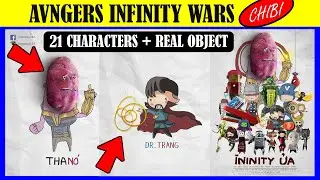 Kombinasi Gambar Avengers Infinity War + Objek Dunia Nyata