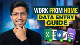Data Entry Tutorial for Beginners | Work from Home Data Entry Job