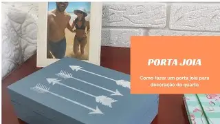Como fazer PORTA JOIA BARATO