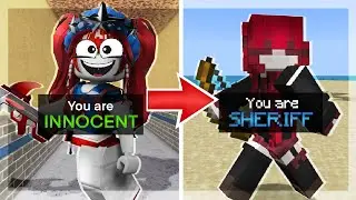 MURDER MYSTERY but it is MINECRAFT...